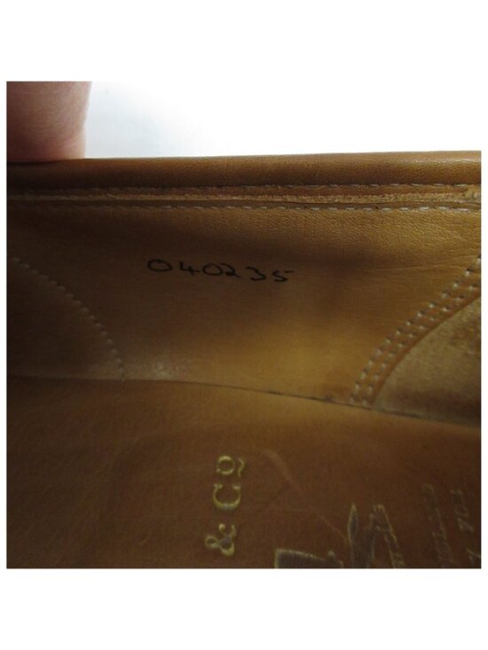 Brooks Brothers Peal & Co Shoes 10.5 C 317 Penny Loafer Leather England * main image 5